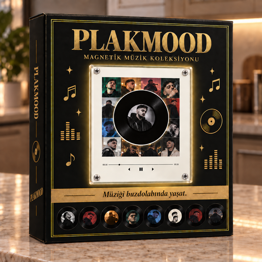 Blok3 Seti — Plak Çalar + 8 Plak - Plakmood™